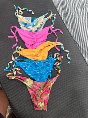 Fused Hawaii bikini bottoms
